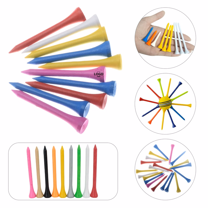 Wooden Colorful Golf Spikes