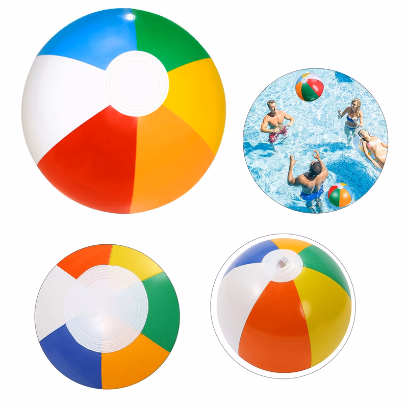 12' Rainbow Beach Balls