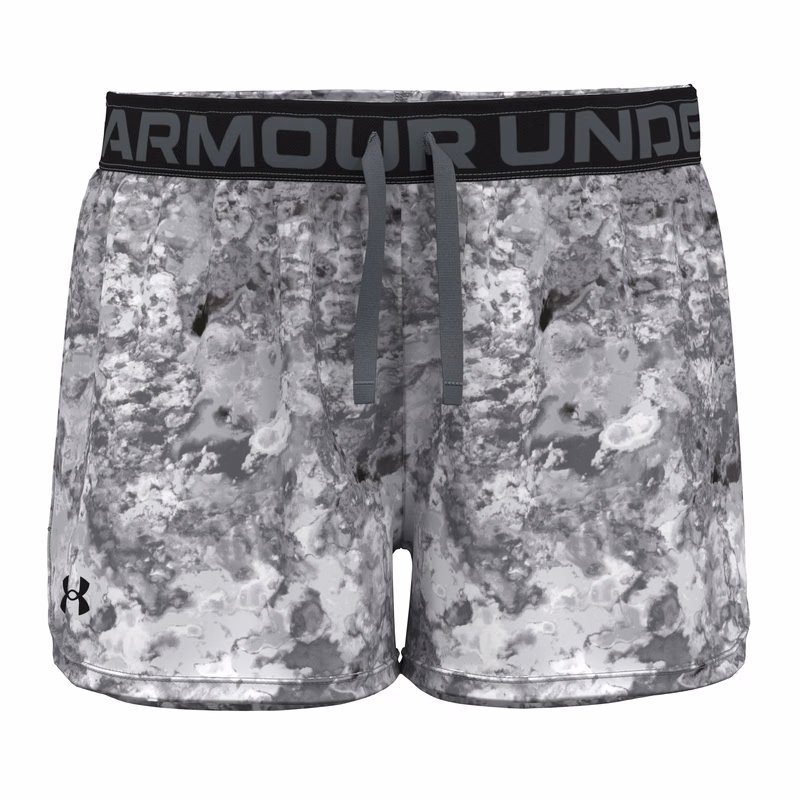 Girls' UA Play Up Printed Shorts 