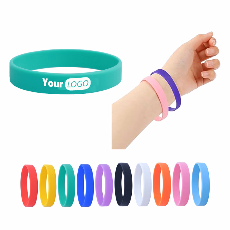 Wristband Silicone MOQ 50 Units