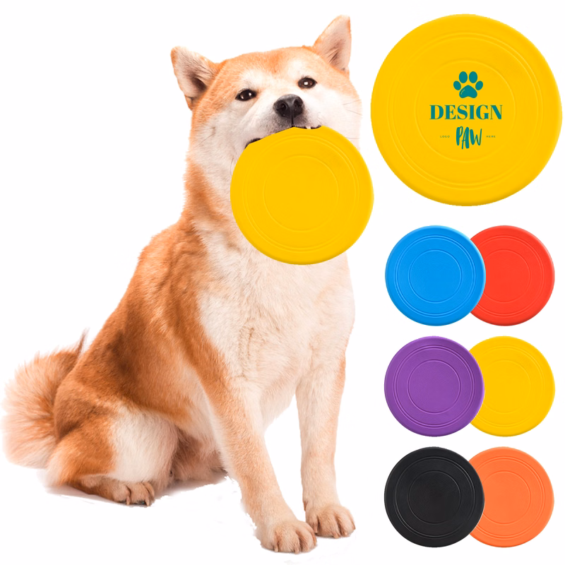 Soft Rubber Pet Flying Disc ?C Durable and Colorful