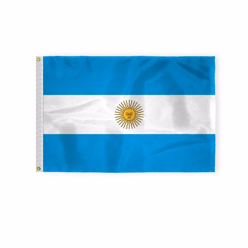 World Flag - Argentina with Seal