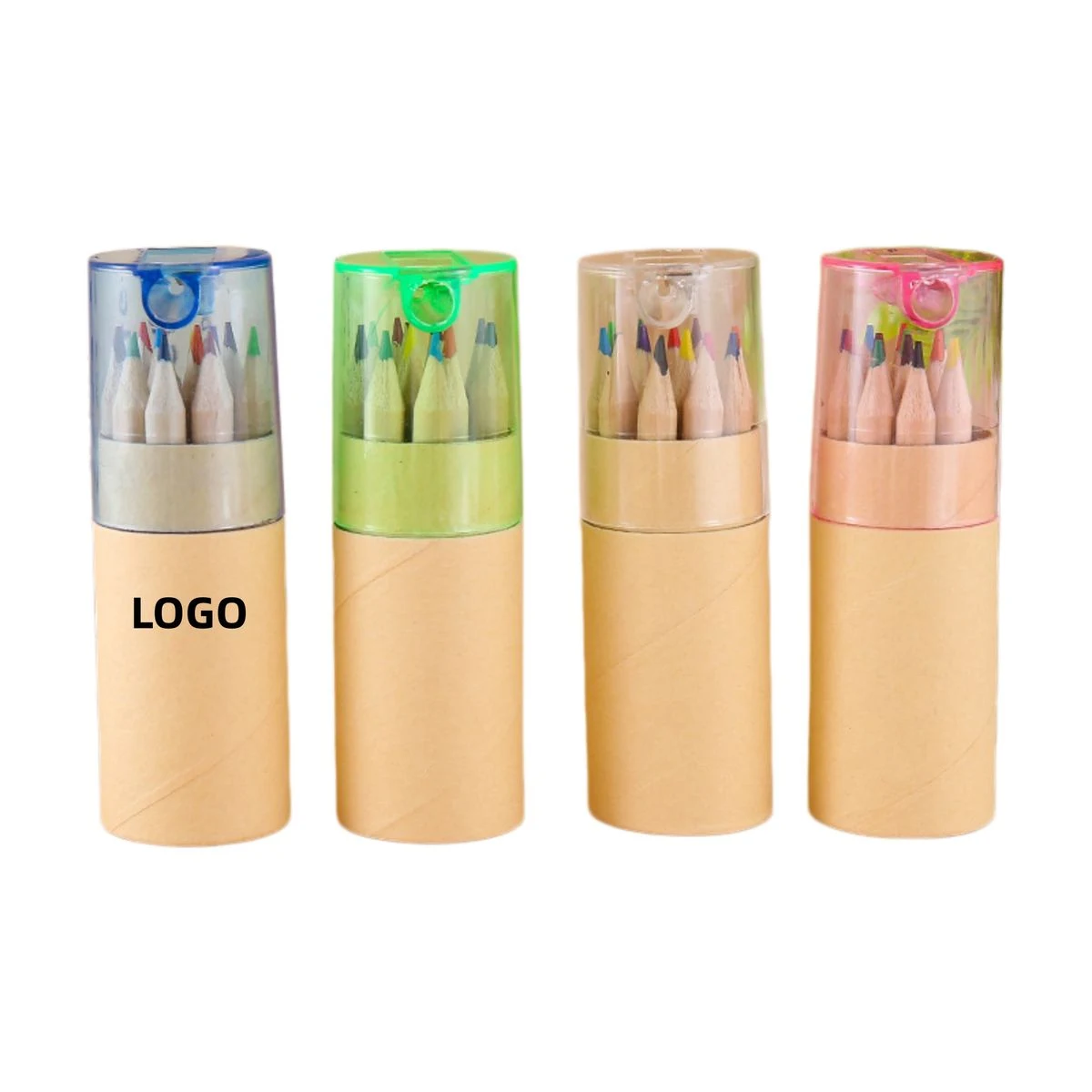 12 Break-Resistant Grip Colored Pencils 1