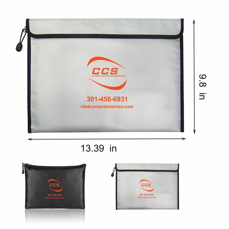 Portable Fireproof Cash Bag