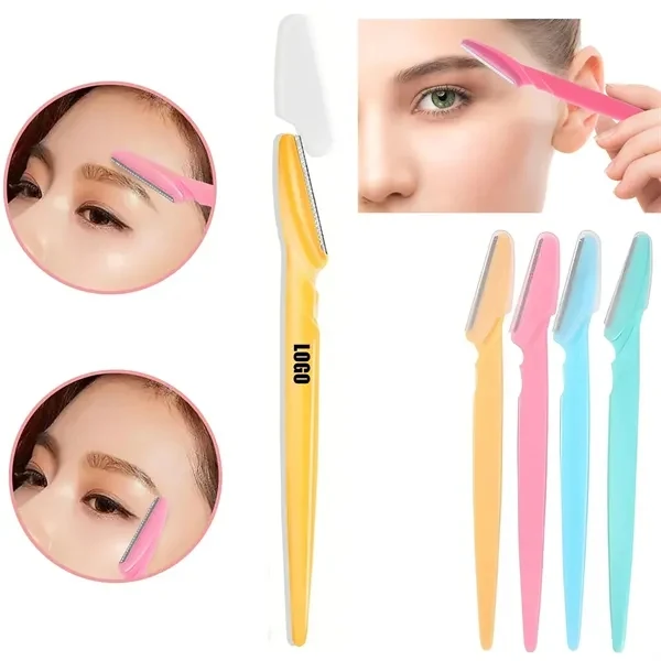 Custom 5.7 Inch Eyebrow Razor with Precision Blade — Personal Care Promo 1