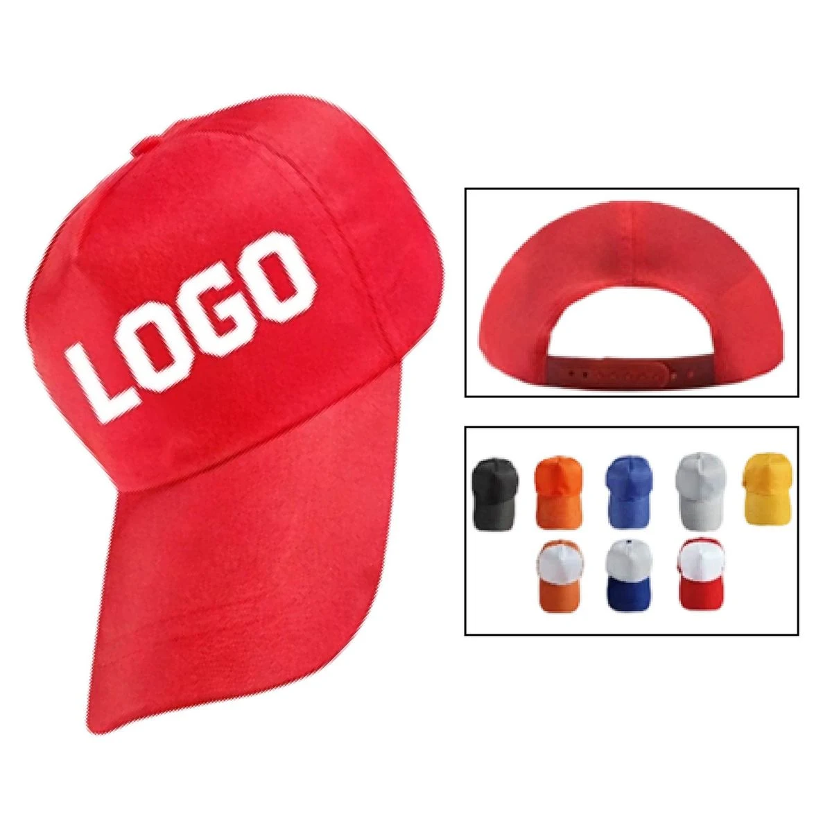 Lightweight Five-Panel Commuter Baseball Cap 1