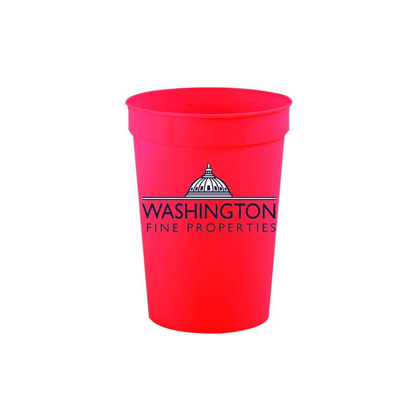 12 Oz Plastic Stadium Mug 1