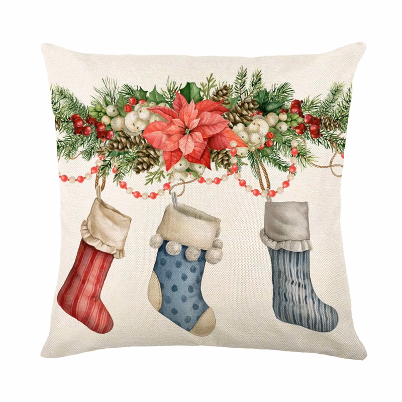 Christmas pillow case