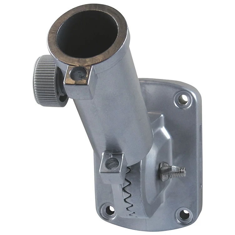 1" Adjustable Silver Aluminum With Thumb Screw 1