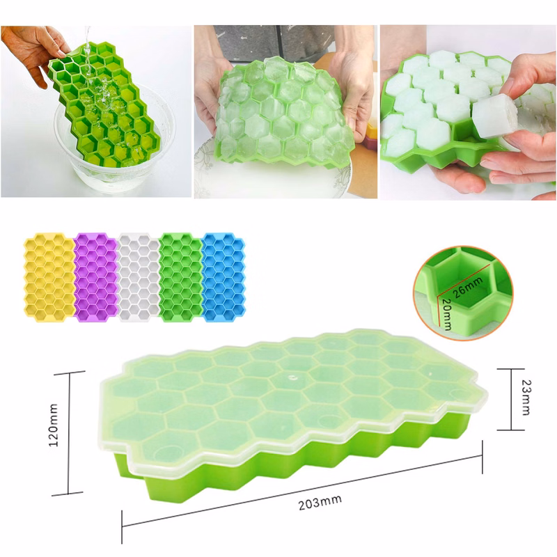 Creative New Honeycomb Silicone Ice Tray