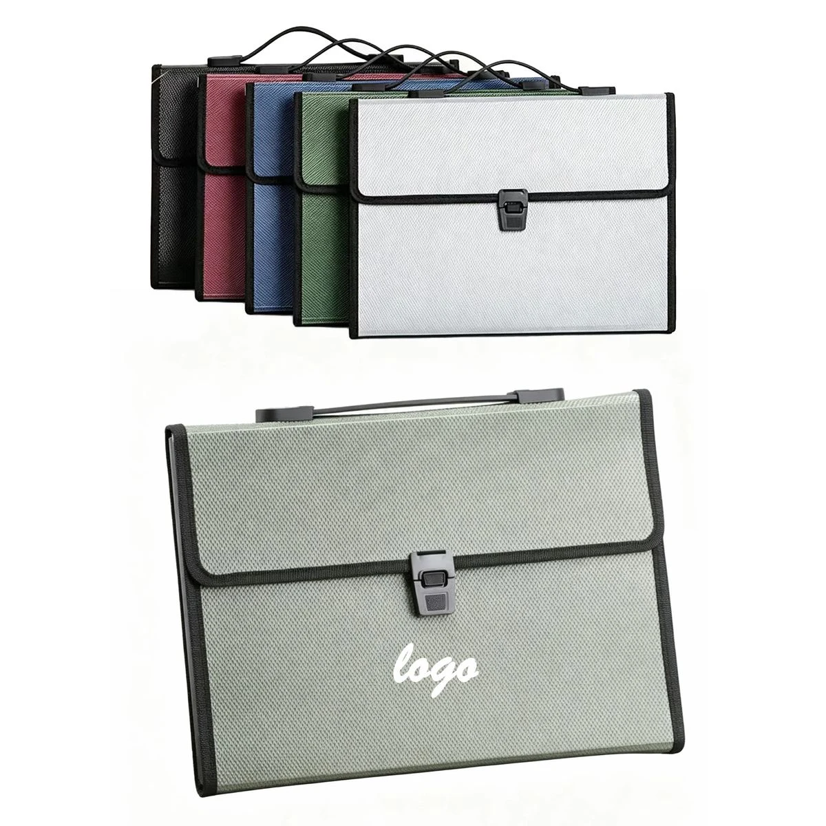 13 Pocket A4 Expanding Document Organizer Folder 1