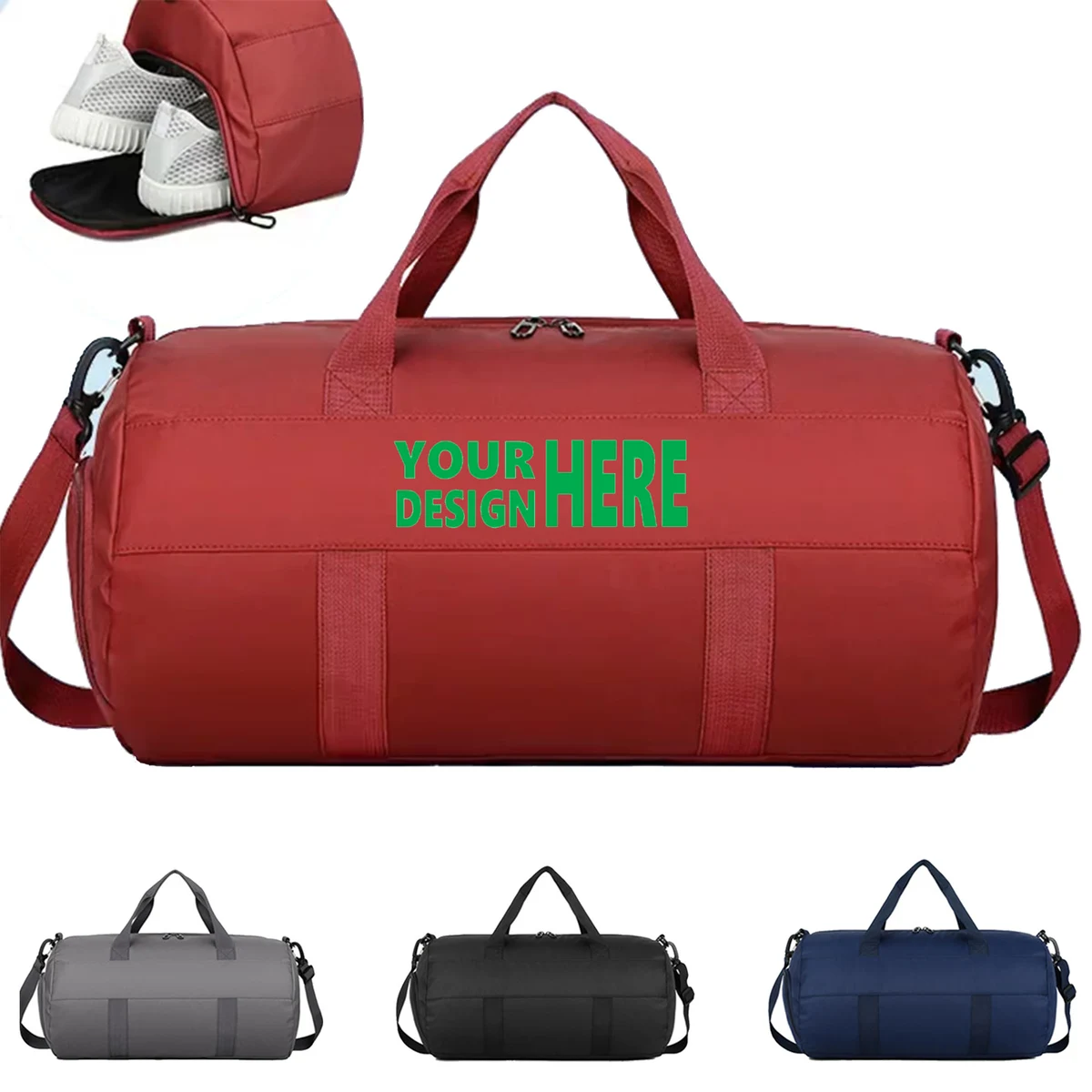 Large Duffel Backpack Sports Gym Bag 1