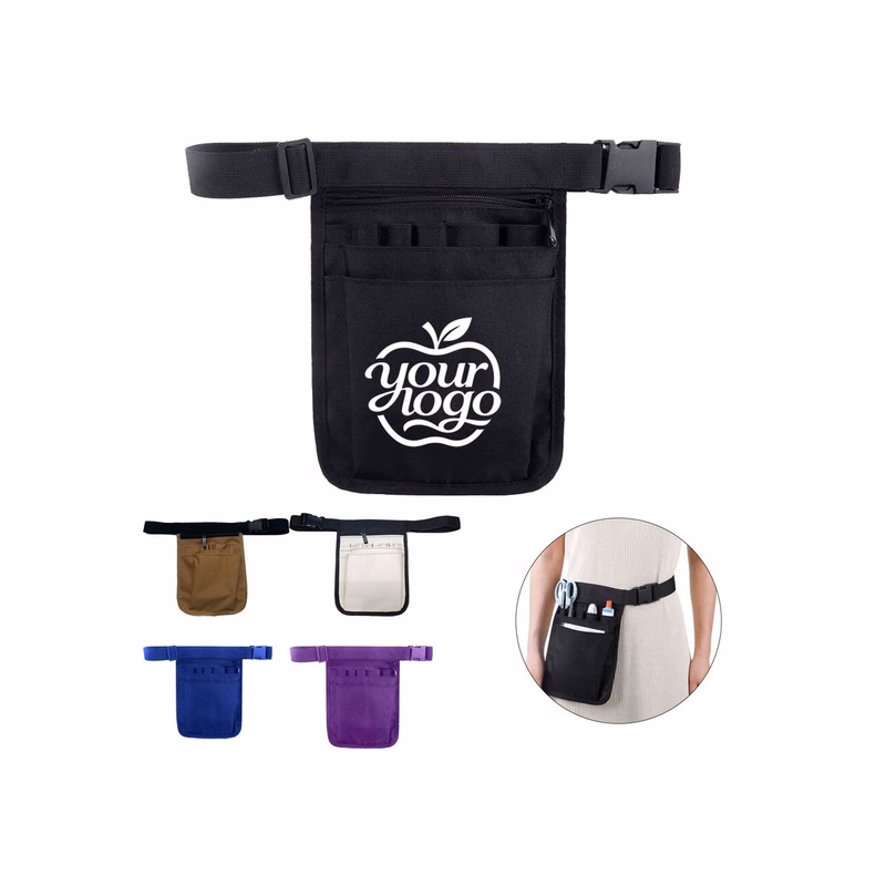 MOQ 10pcs 600D Oxford cloth Nurse Multi-Pocket Medical Tool Waist bag