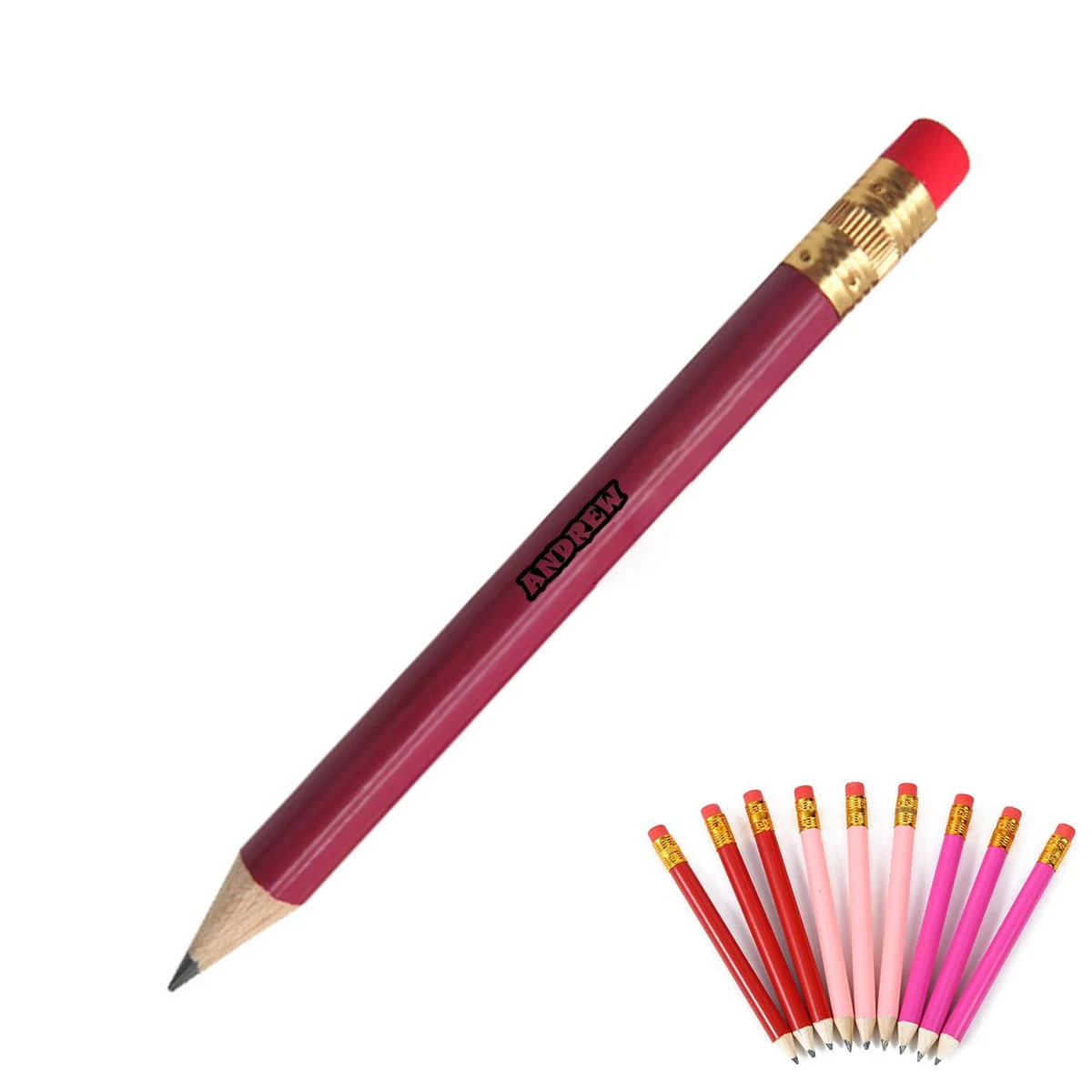 Wooden Pencil w/ Eraser 1