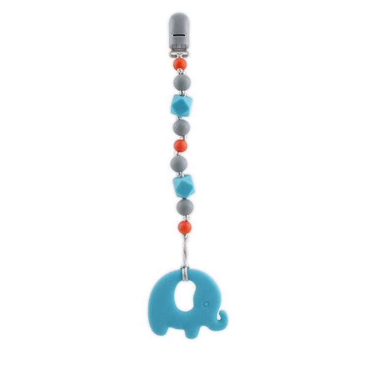 Nuby Silicone Beaded Pacifinders - 0M+ w/Bonus Teether