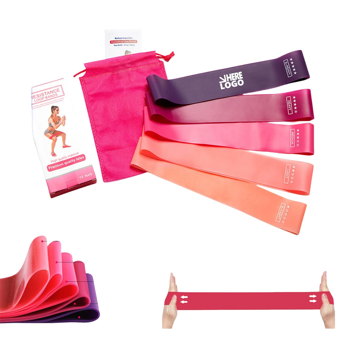 Stretching Exercise Bands Loop 1