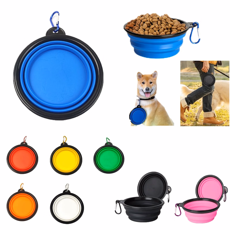 Customized Small Foldable Pet Bowl