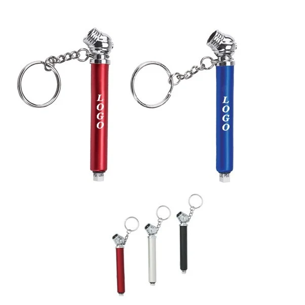 Mini Tire Pressure Gauge Keychain 1