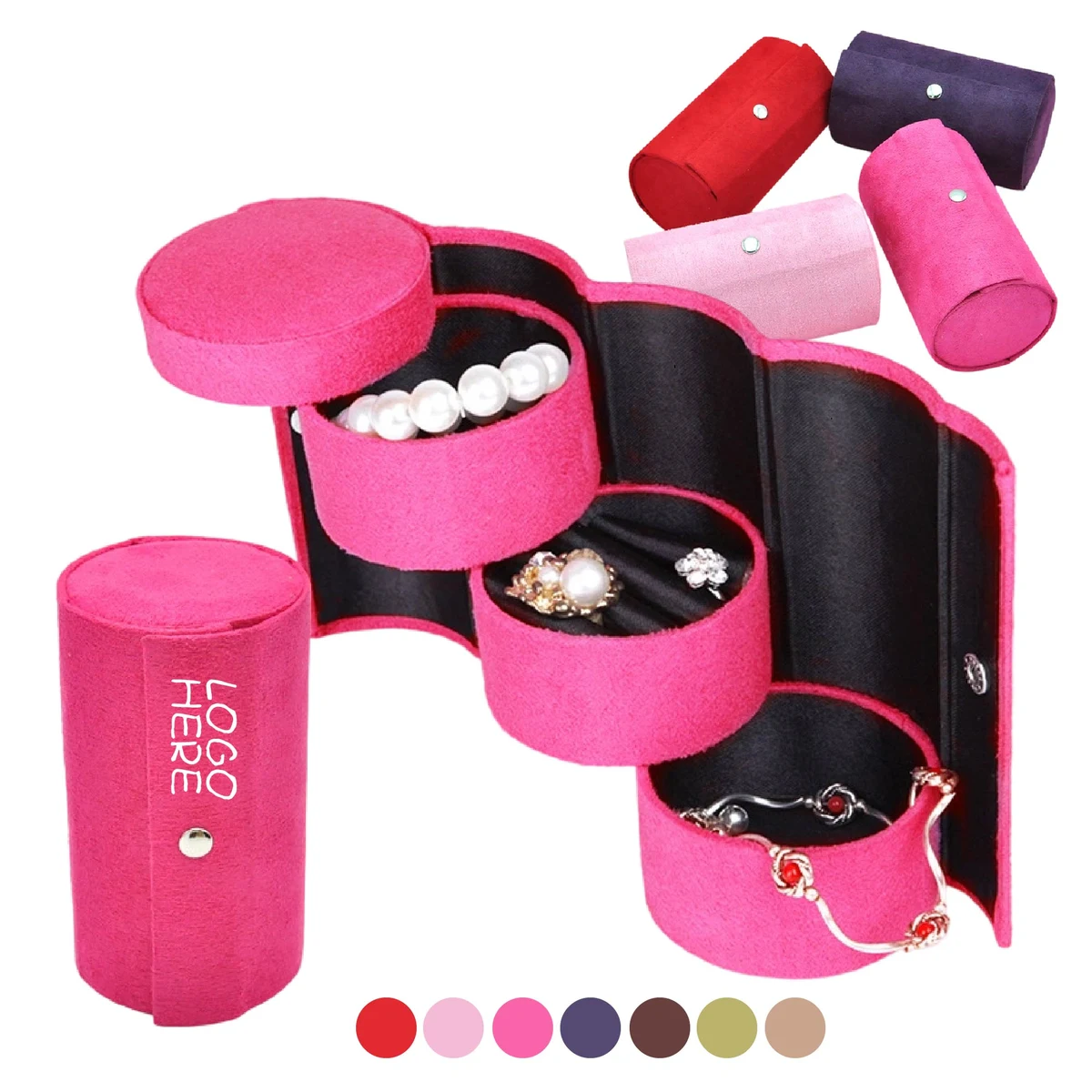 Multi Layer Rotatable Jewelry Box 1
