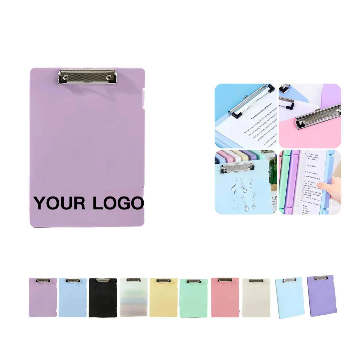 Clipboard File Storage Box for A4 Size Papers 1