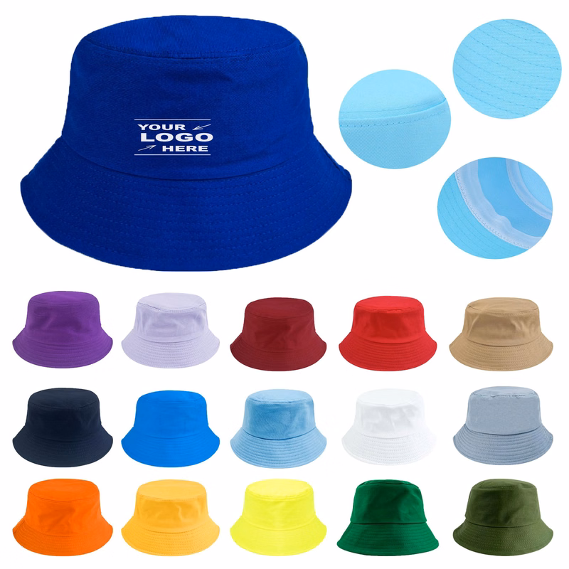 Unisex Pure Cotton Bucket Hat