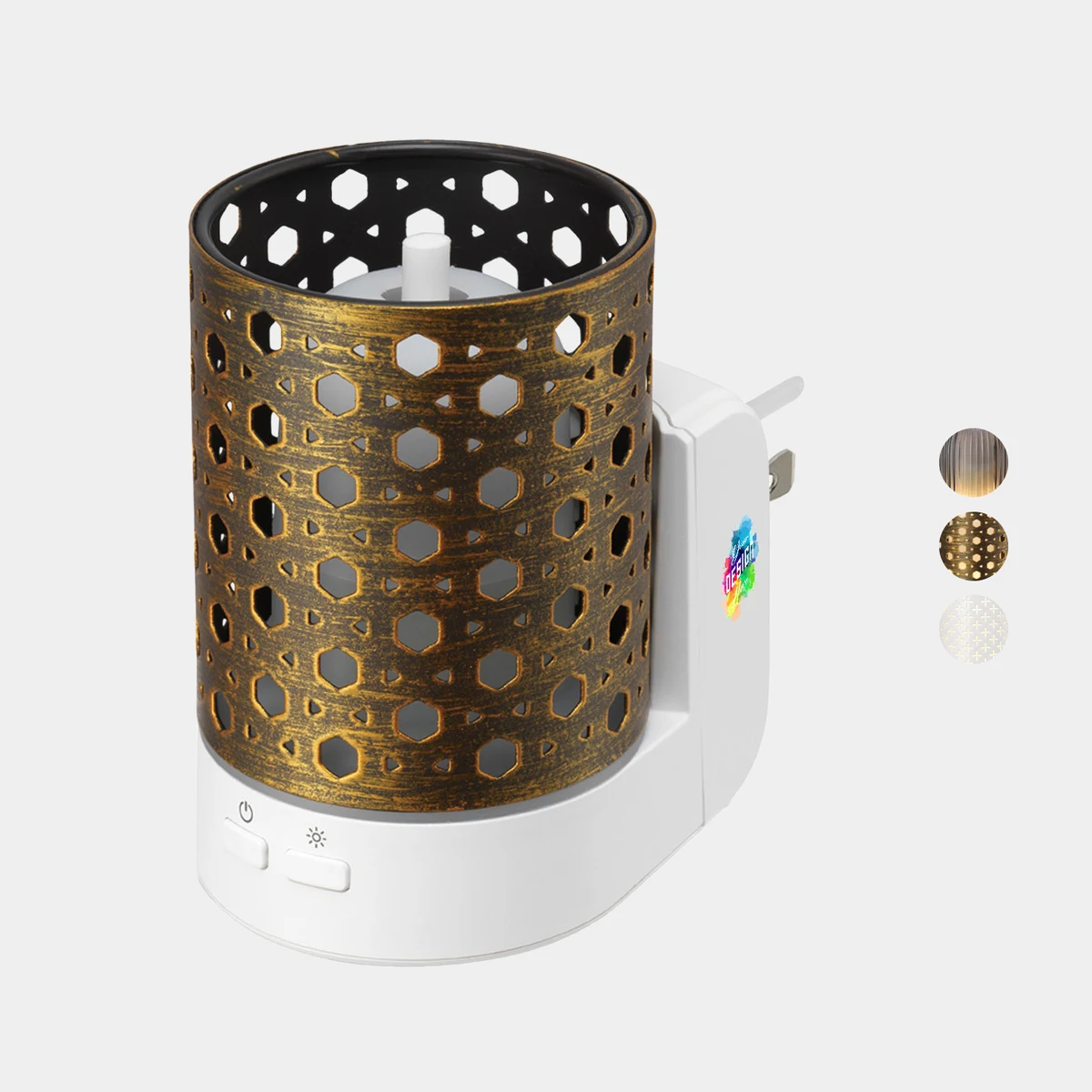 SERENE HOUSE® Metal Essential Oil Wall-Plug Diffuser 1