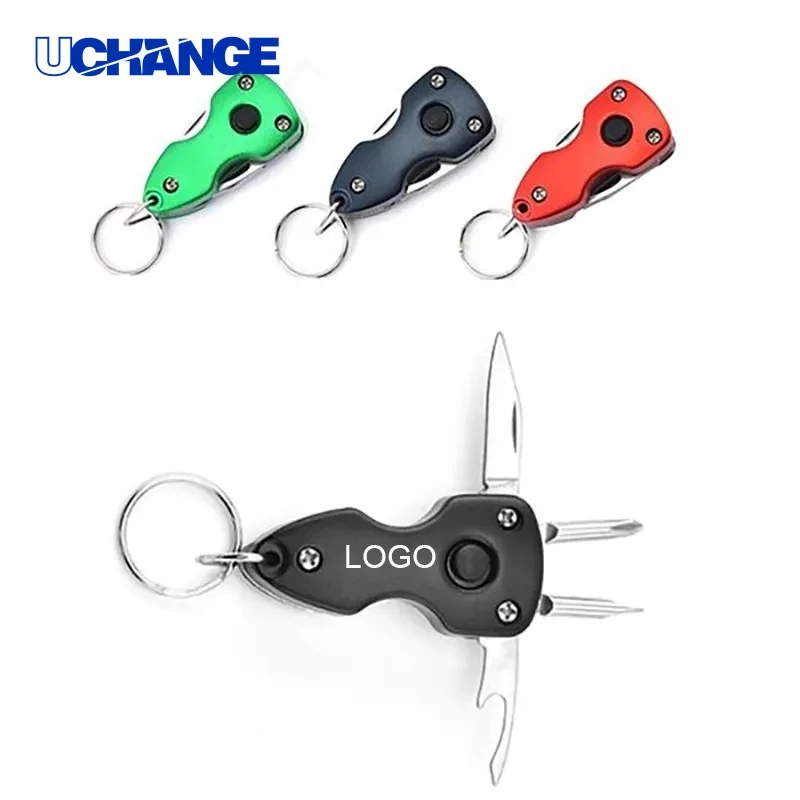 Outdoor Tactical Keychain Tool Multi-Function Gear for Survival Use 1