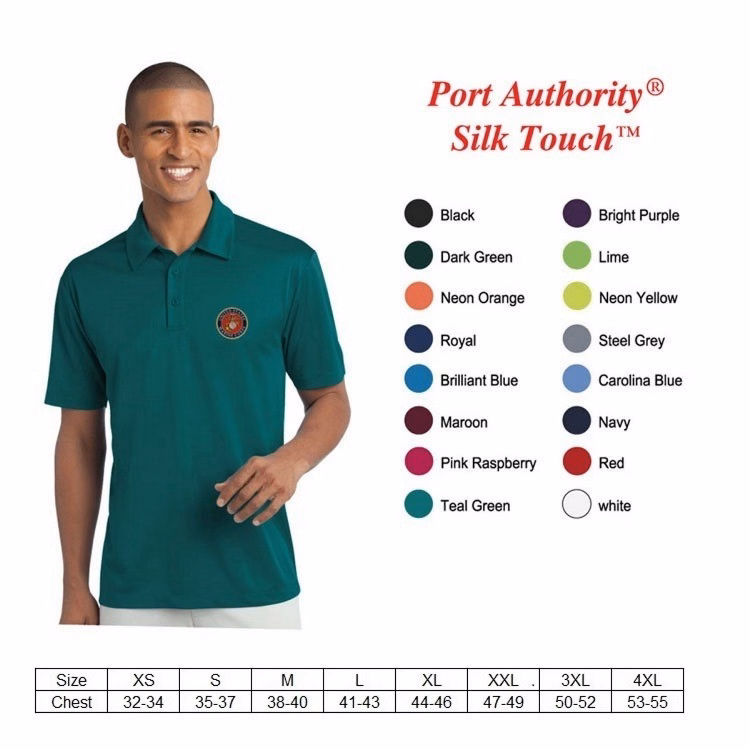 Port Authority Men Silk Touch™ Performance Polo