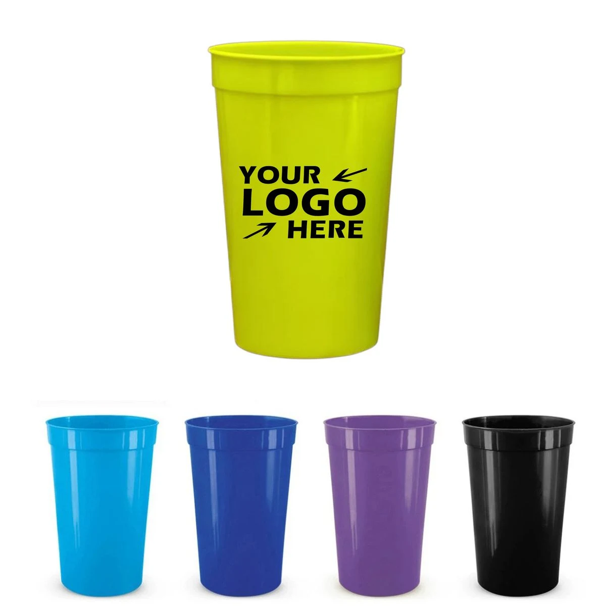 16oz Stackable Stadium Cups: Perfect for Parties & Picnics 1