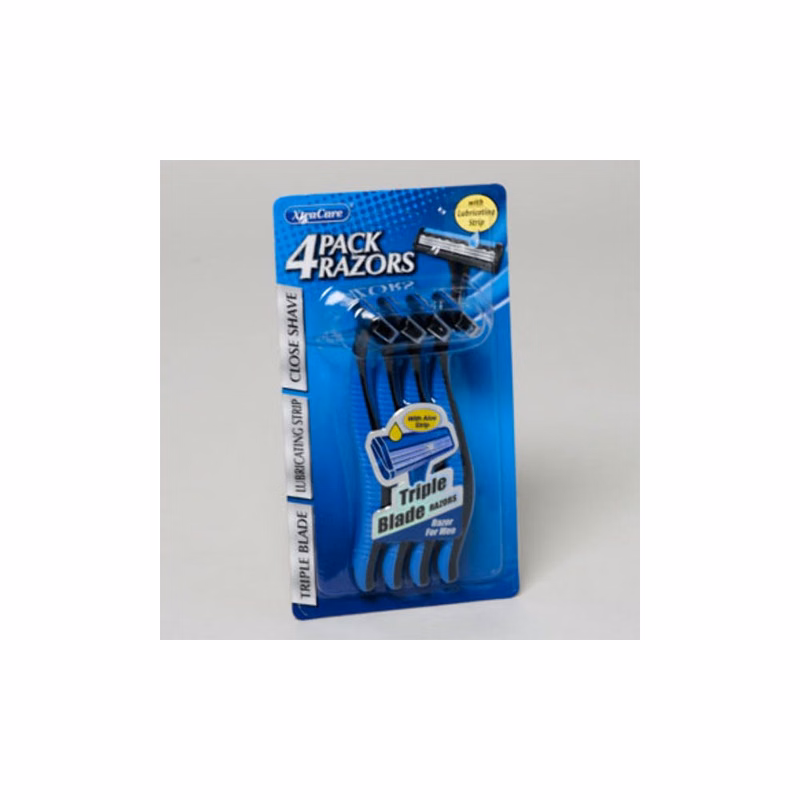 Men's Triple blade Razors - 4 Pack