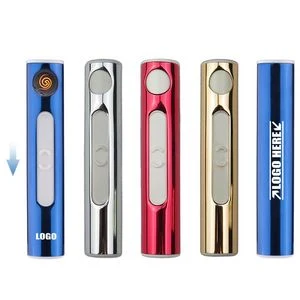 Sleek Electronic Arc Lighter With Flip Cap USB Charging Eco Friendly 1