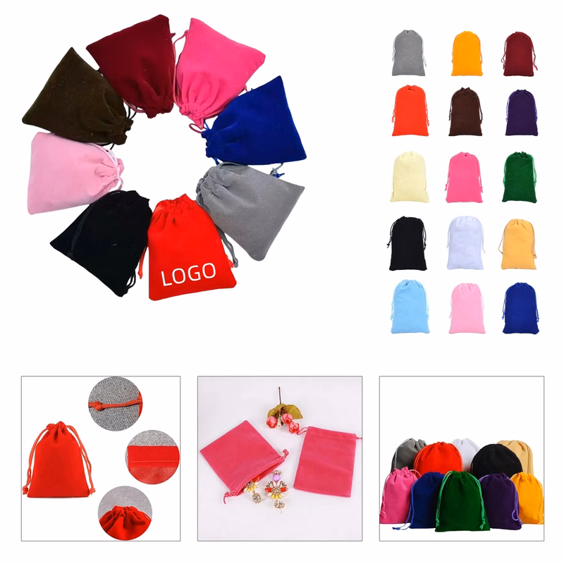 Velvet Drawstring Bags For Gift