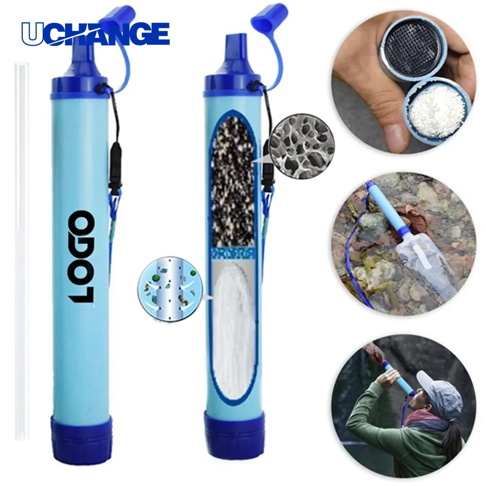 Personal Water Purification Straw Outdoor Survival Gear 1
