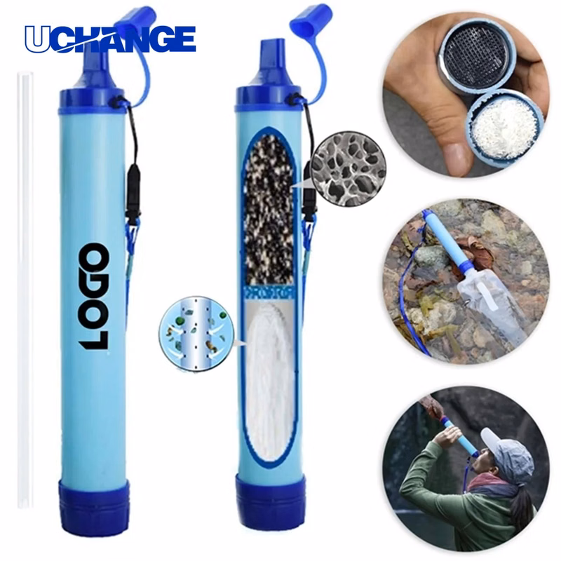 Personal Water Purification Straw Outdoor Survival Gear
