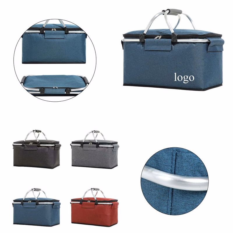 Outdoor Portable Picnic Carry Basket