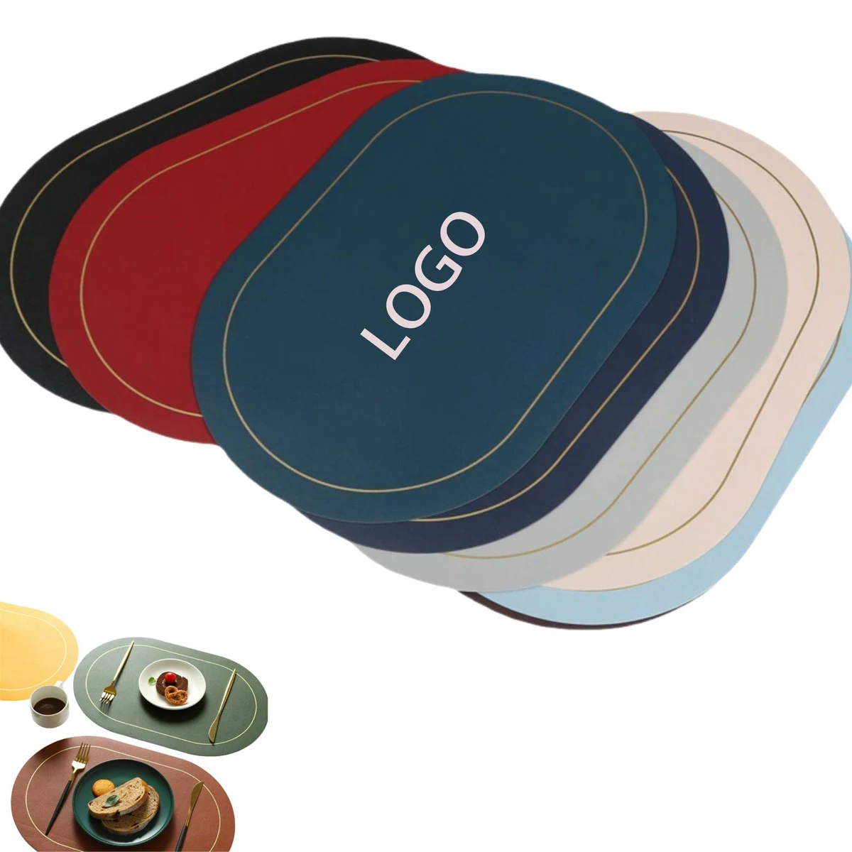 Heat Resistant Reusable Insulated Placemat 1