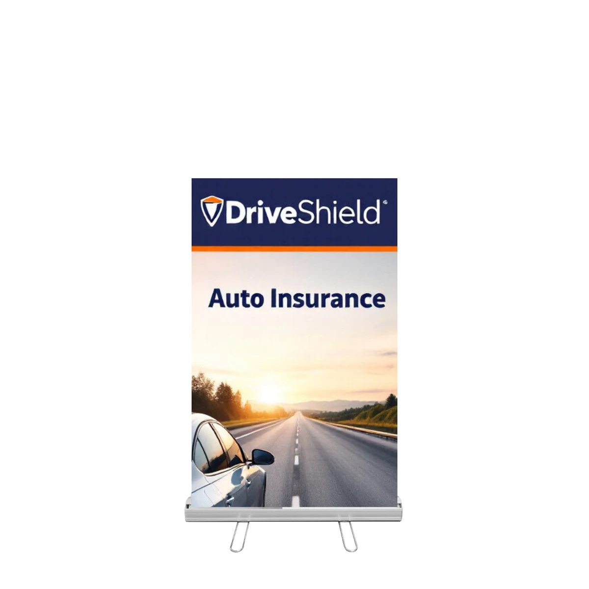 33"W x 48" Height Adjustable Retractable Banner 1