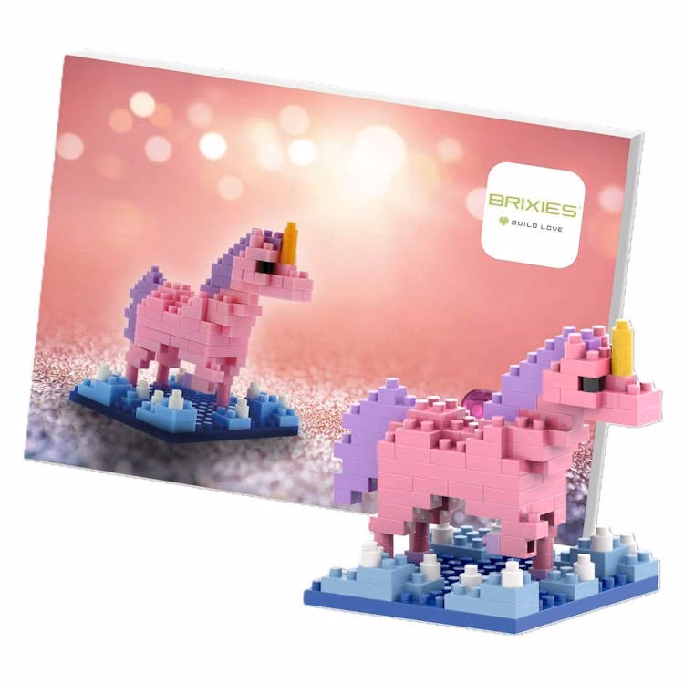 Building Bricks Unicorn Postcard Sets