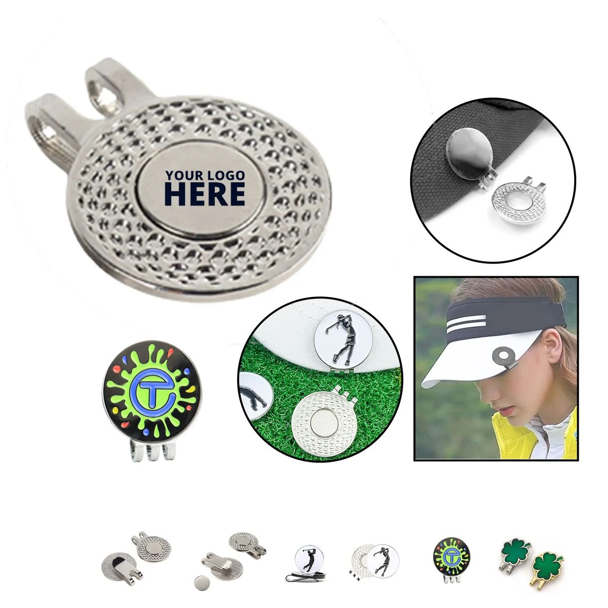 Golf Ball Marker Hat Clip 1