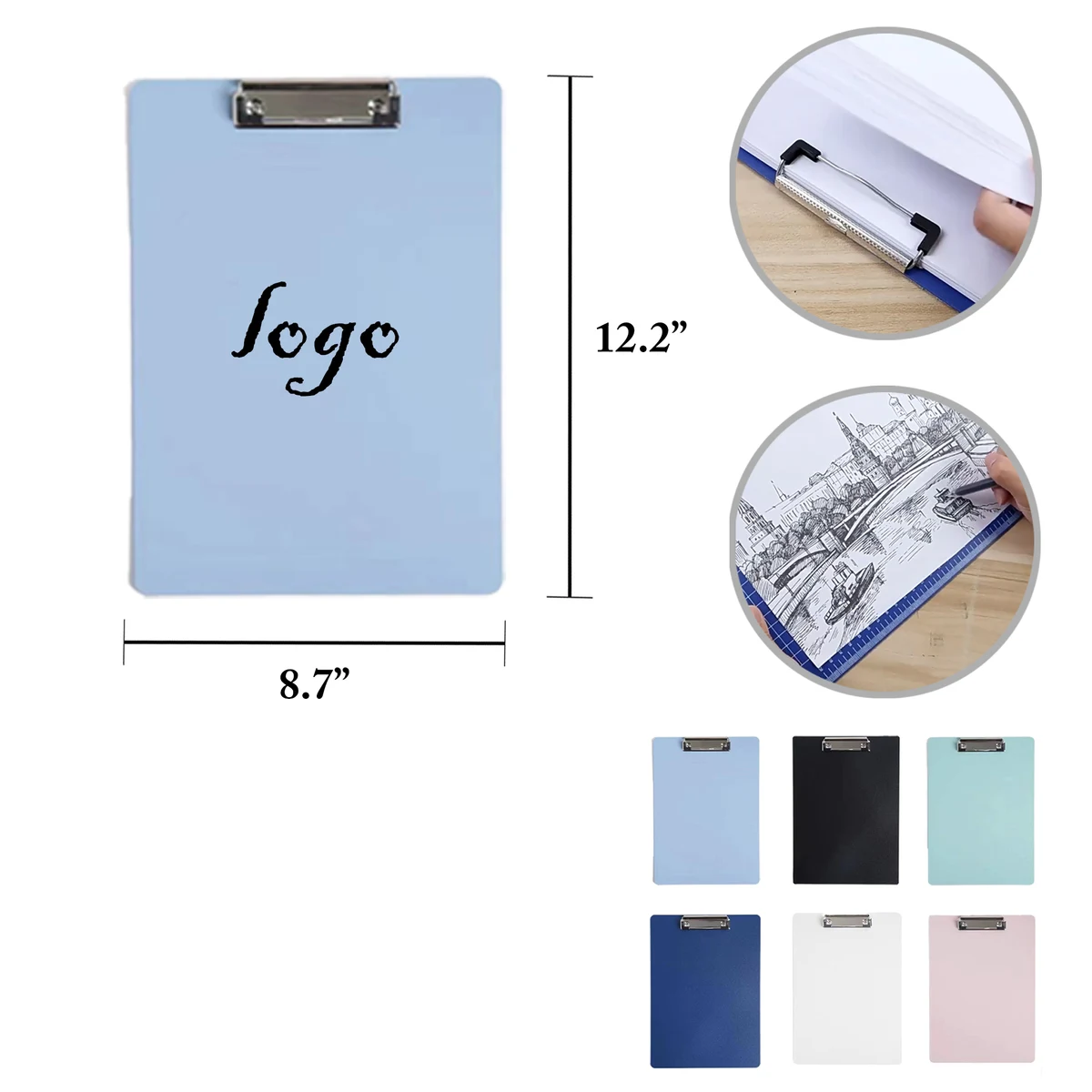 MOQ50 A4 Clipboard For Wall Mounting 1