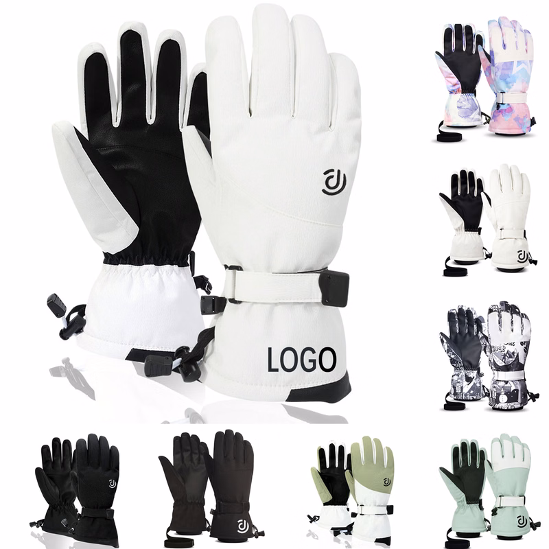 Adjustable Waterproof Ski Gloves Winter Protection