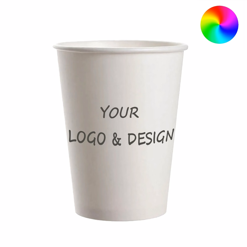 Custom 9oz Disposable Paper Cups