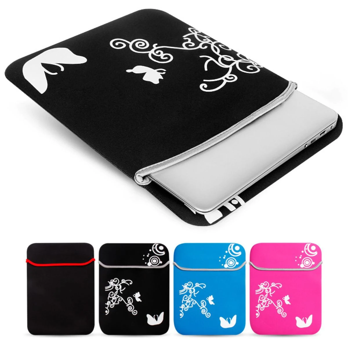 14"Custom Printed Neoprene Laptop/Tablet Sleeve 1