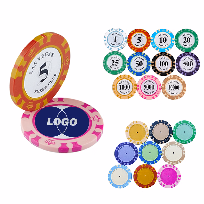 Durable Nash Clay Poker Chips