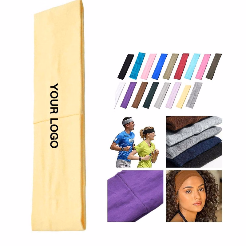 Stretchable Workout Headband for Sports and Yoga