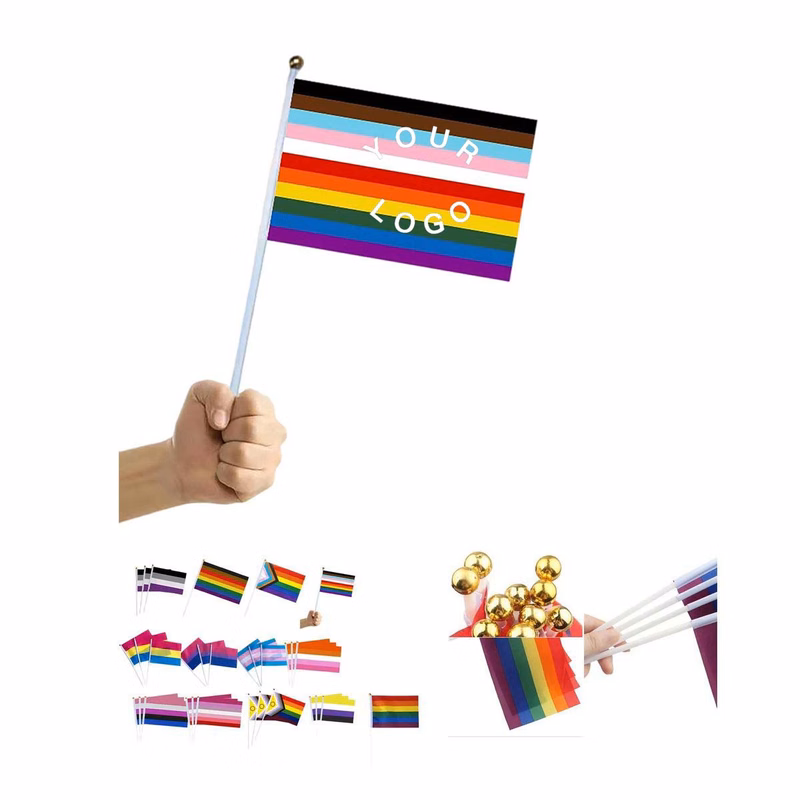 Durable Polyester Pride Flag for Events and Parades