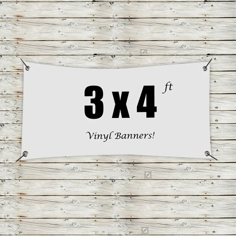 Custom 3' x 4' Vinyl Banners 1