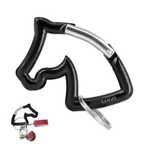Charming Horse Head Shaped Carabiner 1