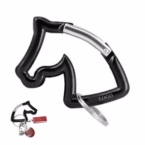 Charming Horse Head Shaped Carabiner