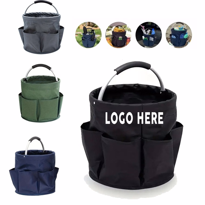 Custom Multi-Color Logo Foldable Picnic Basket